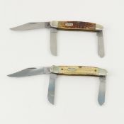 2 Case XX 6347 Stockman Knives