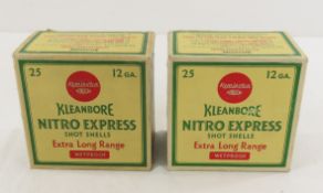 50 rounds Remington Kleanbore Nitro Express 12ga