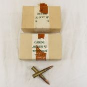 62 Rounds Winchester .303in Mk VIIz ammunition