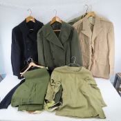 10 US Military Coats, Pants & Shirts
