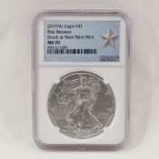 2019 W American Silver Eagle NGC MS70 1st Releases