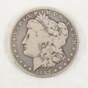1897 O Morgan Silver Dollar