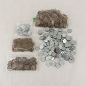 Wheat Cent Collection, lots of 1943 Steel cents