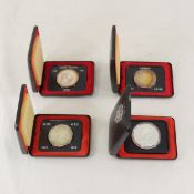 1971-1974 Canadian Silver Dollars RCM boxes