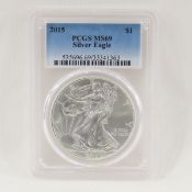 2015 American Silver Eagle PCGS MS69
