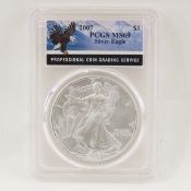 2007 American Silver Eagle PCGS MS69