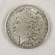 1890 Morgan Silver Dollar
