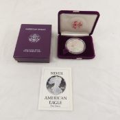 1989 S American Silver Eagle Proof