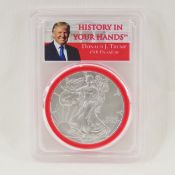 2017 American Silver Eagle PCGS MS69 FIRST STRIKE