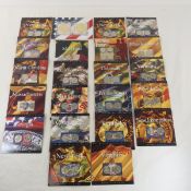 44 Unc State Quartes & 2 Tokens