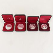 1979-1984 Canadian Silver Dollars RCM boxes