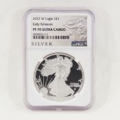 2022 W American Silver Eagle NGC PF70 ULTRA CAMEO