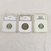 2 1976 S Silver Clad Quarters PF69 & PR67