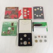 Canadian Coin Sets, some silver