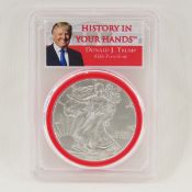 2017 American Silver Eagle PCGS MS69 1st Day Issue