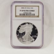 2006 W American Silver Eagle NGC PF69 ULTRA CAMEO