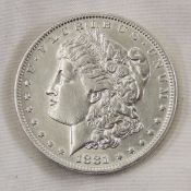 1881 O Morgan Silver Dollar