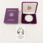 1986 S American Silver Eagle Proof