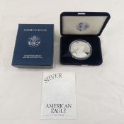 2001 W American Silver Eagle Proof