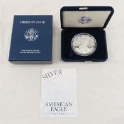 2002 W American Silver Eagle Proof