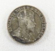 1905 Canadian 5 cent Silver VF