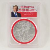 2017 American Silver Eagle PCGS MS69 1st Day Issue