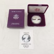 1990 S American Silver Eagle Proof