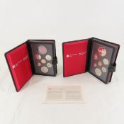 1984 & 1985 Canadian Double Dollar Proof Sets