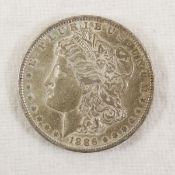 1886 Morgan Silver Dollar