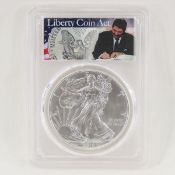 2019 American Silver Eagle PCGS MS70