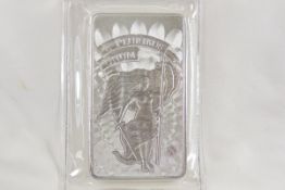 10ozt .999 Silver Unity Bar