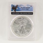 2017 American Silver Eagle PCGS MS69