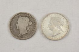 1872 H G & 1883 H VF-XF Canadian Silver Quarters