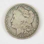 1901 O Morgan Silver Dollar