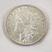 1891 S Morgan Silver Dollar