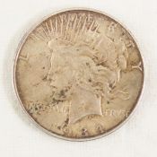 1934 D Peace Silver Dollar