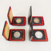 1971-1974 Canadian Silver Dollars RCM boxes