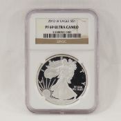 2010 W American Silver Eagle NGC PF69 ULTRA CAMEO