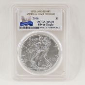 2016 American Silver Eagle PCGS MS70