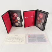 1982 & 1985 Canadian Double Dollar Proof Sets