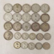$5 Face Value Silver Canadian Quarters & Dimes