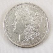 1891 Morgan Silver Dollar