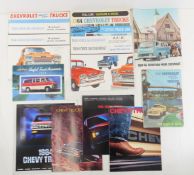 10 Vintage Chevrolet Truck Brochures & More