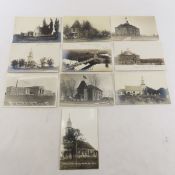 10 Cambridge MN Real Photo Postcards