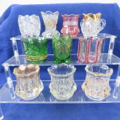 10 United States Glass Co Toothpick Holders
