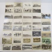 38 Farming Related Postcards, many RPPC