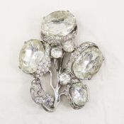 Eisenberg Original Clear Rhinestone Fur Clip 3