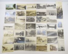 40 Vintage Postcards many RPPC, some posted