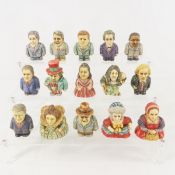 15 Pot Bellys Figurines, Presidential & Historical