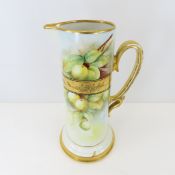 EW Donrath Tankard Painted & Signed M Rost Leroy